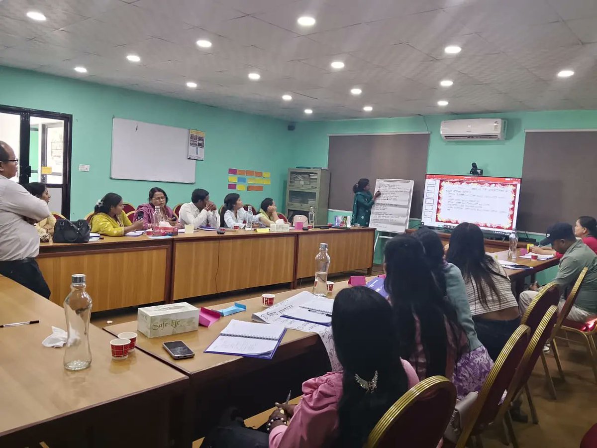 NepalNtuc's tweet photo. Refresher training for informal school teachers completed on 11-12 May 2026 in Kathmandu. https://t.co/PmSZ154EVt