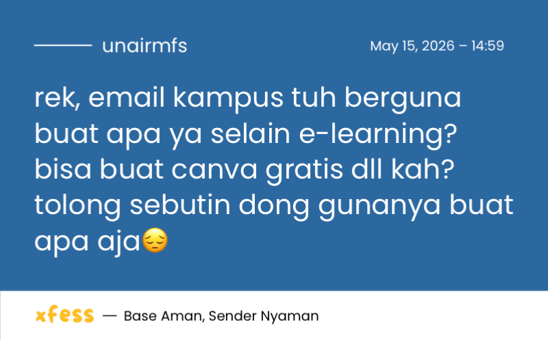 UNAIR MENFESS (SEMUA BISA KIRIM MENFESS!) tweet media