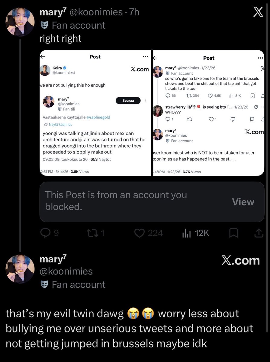 Keira tweet media