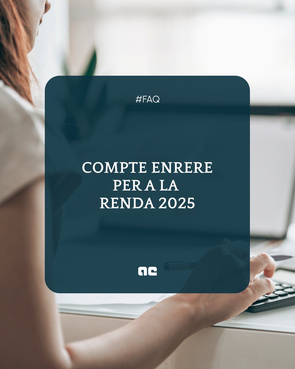 codinacia's tweet photo. 📆 La campanya de la Renda 2025 ja està en marxa!

Si has de presentar la declaració, recorda que tens fins al 30 de juny per fer-ho.

Tot i així, no esperis a l'últim moment: les presses poden fer que es passin per alt deduccions importants o es cometin errors. https://t.co/qnxqMMYUVc