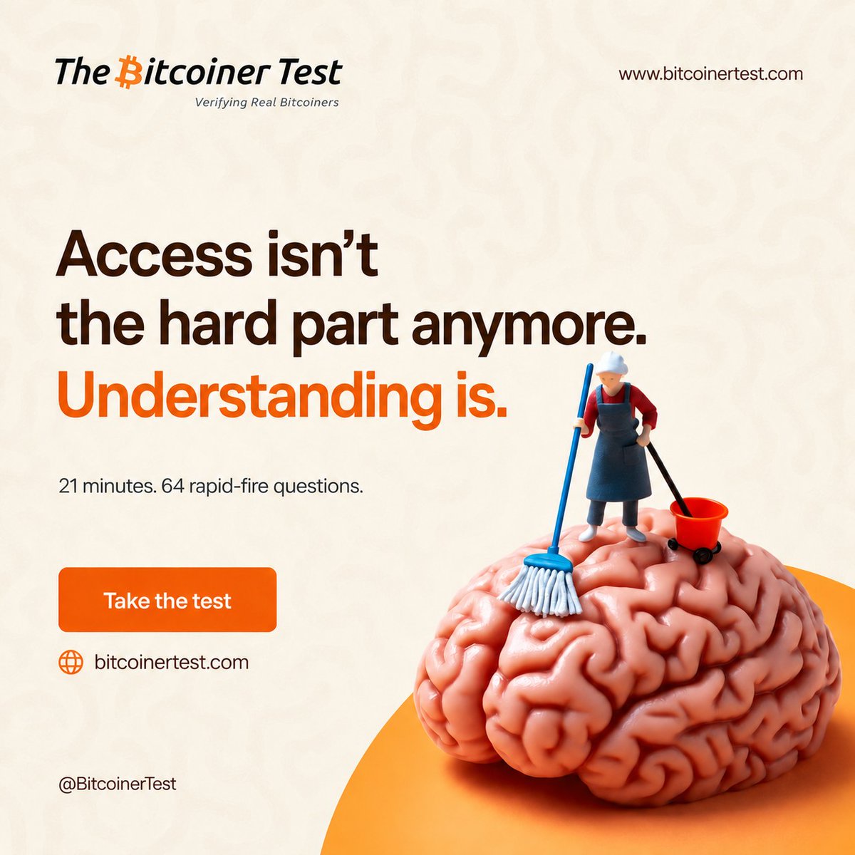 The Bitcoiner Test tweet media