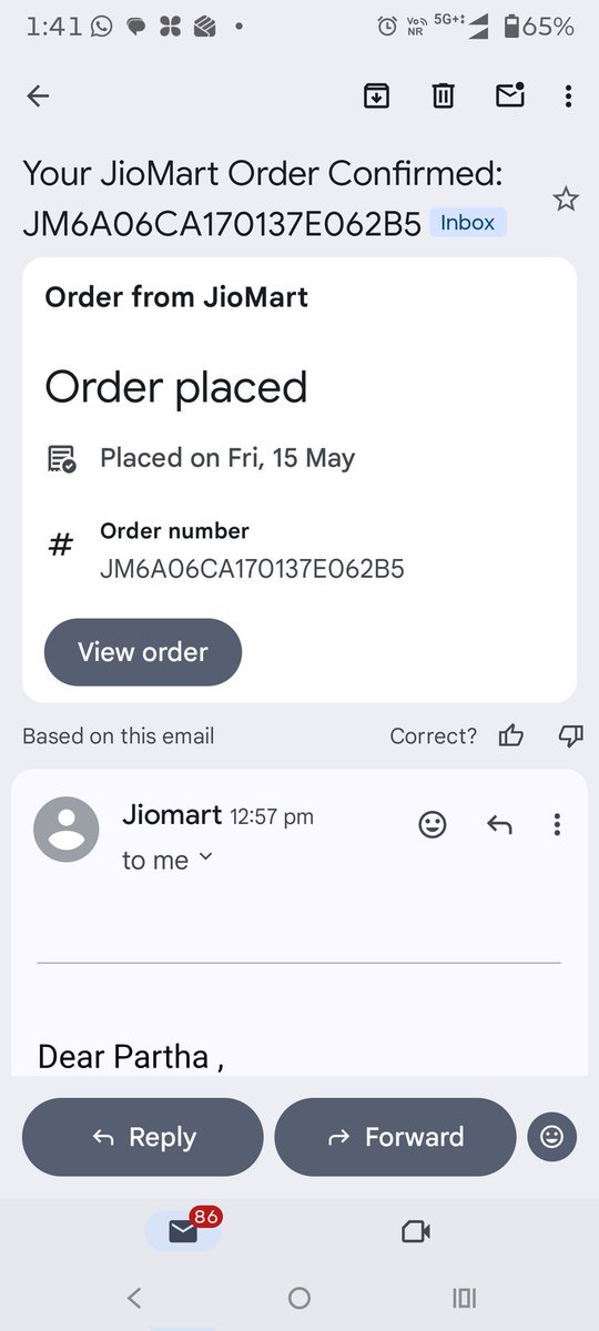 ParthaRoyChow19's tweet photo. How have you cancelled this Order without any reason?
Surprised. https://t.co/iYIt5qlKbF