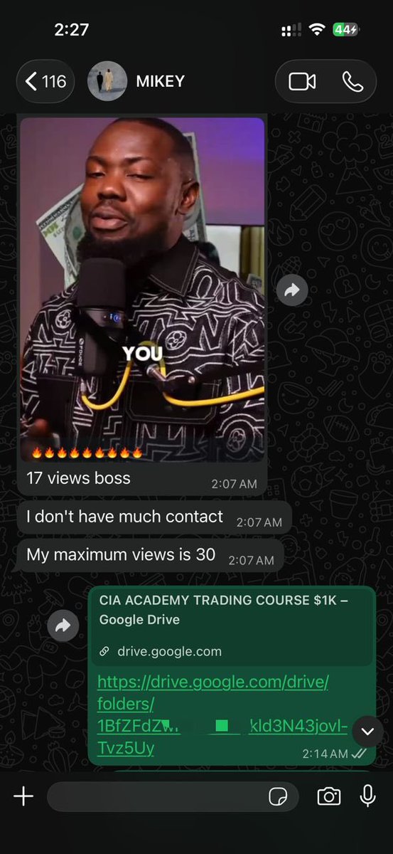 CryptofxOG's tweet photo. The number of Retweets does not tally with the Comments so making it difficult for me to know who retweeted so I can send the Link to the course to him/her, because of this, I think the best method to use is WhatsApp.

Pls if you want the course Dm me on WhatsApp: Link on my bio. https://t.co/BXM9TrBHqY