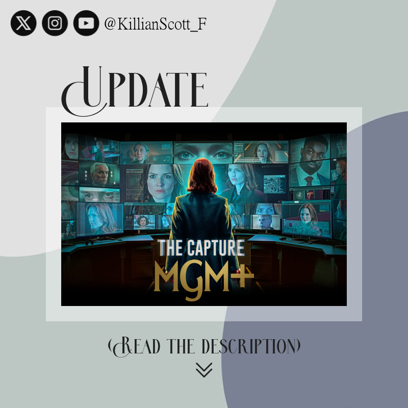 KillianScott_F's tweet photo. Starting today, The Capture S3 is available on MGM+ 🔥 It's not clear to me if this applies only to Italy or also to other countries but you are warned!
#killianscott #noahpierson #willwalker #thecapture #irish #irishactor https://t.co/WEOne5ms4r