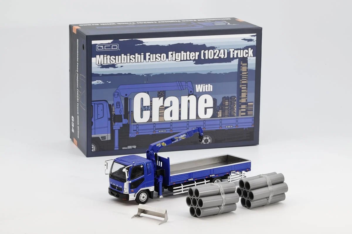 hobbysearch_mc's tweet photo. 【ミニカー予約】Gaincorp Products(ゲインコーププロダクツ)
1/64 三菱 ふそう ファイター (1024) トラック ブルー
予約開始です！→ https://t.co/UhitMMt70J
ファイターにクレーン付きが登場。可動ギミックで色々なシーンを再現できます。
カスタム用バイザーパーツも付属！
#三菱ふそう #ユニック https://t.co/2Nugw3XTHC