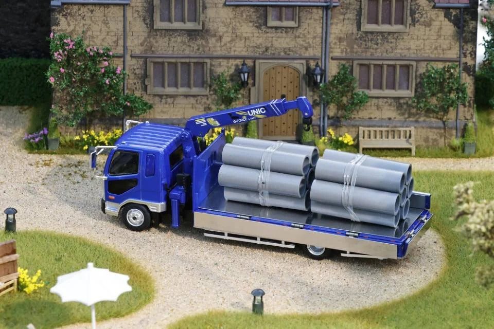 hobbysearch_mc's tweet photo. 【ミニカー予約】Gaincorp Products(ゲインコーププロダクツ)
1/64 三菱 ふそう ファイター (1024) トラック ブルー
予約開始です！→ https://t.co/UhitMMt70J
ファイターにクレーン付きが登場。可動ギミックで色々なシーンを再現できます。
カスタム用バイザーパーツも付属！
#三菱ふそう #ユニック https://t.co/2Nugw3XTHC