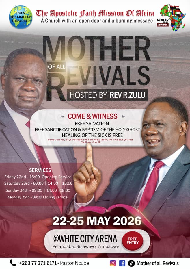 Kingconert's tweet photo. Spread the word of the love of God that Byo has never seen before. All will be happening at the White city Arena Byo. The Lord has made sure everyone heard the invitation. Mark you calender 22-25 May.  No one is left out from this invitation.

#MotherofallRevivals https://t.co/iq4Dh8MYEe