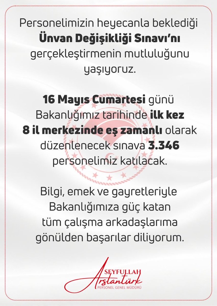 Personel Genel Müdürlüğü tweet media
