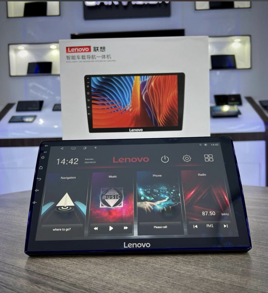 missShinah's tweet photo. Are you looking for a quality Android radio , one that stands out , quality at its best , look no further with this Lenovo radio and the JBL car radio that comes with  64GB storage +4GB RAM,4K video , supports all radio channels, Car play, YouTube, reverse camera input , powerful sound output , etc .. ☎️0703776099
