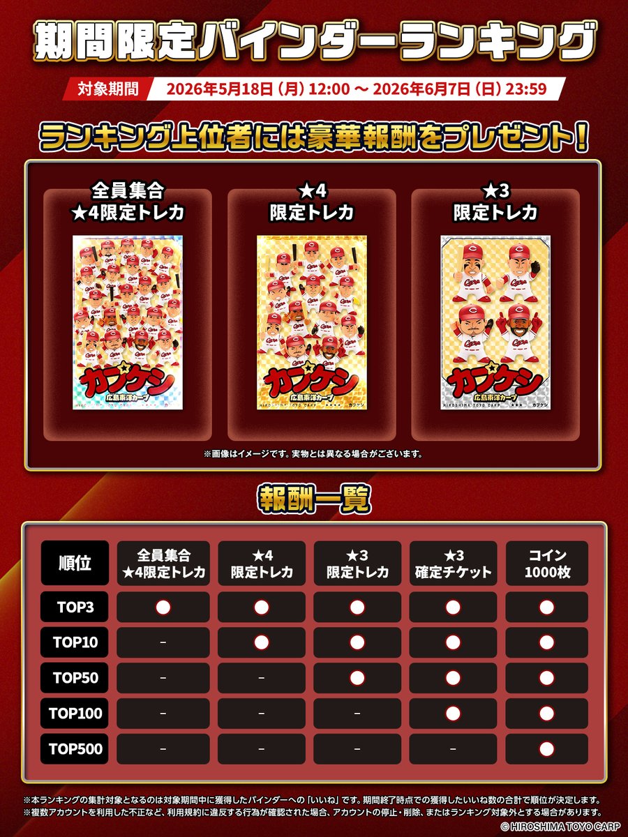 カープトレカ (@carp_treca) / Posts / X