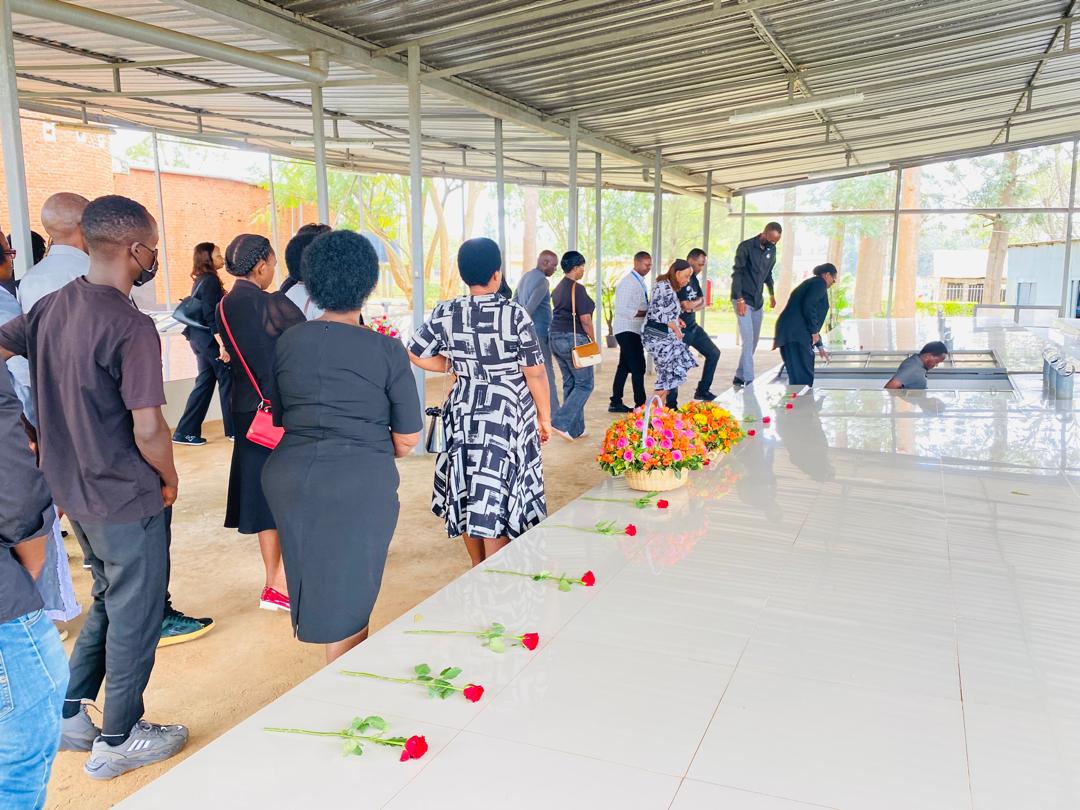 WfWRwanda's tweet photo. On May 14, our team visited the Nyamata Genocide Memorial a place that carries the painful history of the 1994 Genocide against the Tutsi. A reminder that remembrance is a duty, and never again is a promise. #Kwibuka🕯️🇷🇼#NeverAgain #mporerwanda https://t.co/vwSynXjjhK