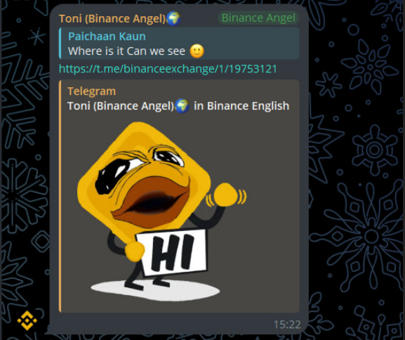 K9_Crypt0's tweet photo. Aped $BUBU on BSC, binance official TG admin team created a meme of the official binance AI Mascot,Bibi, calling it Bubu and they've been continously using it in the telegram group. It's even pinned in the BNB Prediction Game sub group as well by an admin called @Kerrbox on TG.

If this isn't a mult 7 fig coin larping as a sub 200k shitter I don't know what is. It'll moon once people confirm and catch on imo. Dips are for buying.

0xe6e6e2f282f4b20d7d42c2a83d2c298205874444

https://t.co/4Z0WpFtzkm

https://t.co/XZkeOfytCI
https://t.co/b8yBJ03Z2C