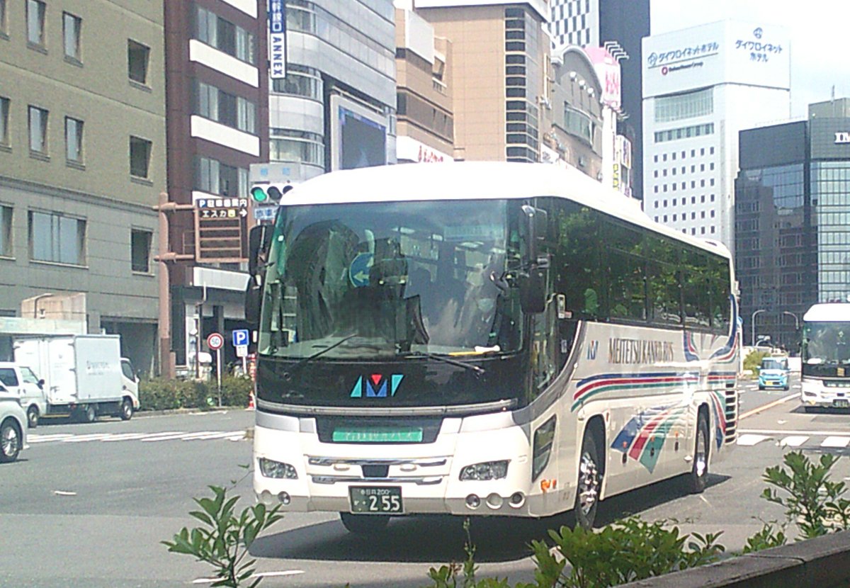 名鉄観光バス①51501 岡崎200か622 9時31分