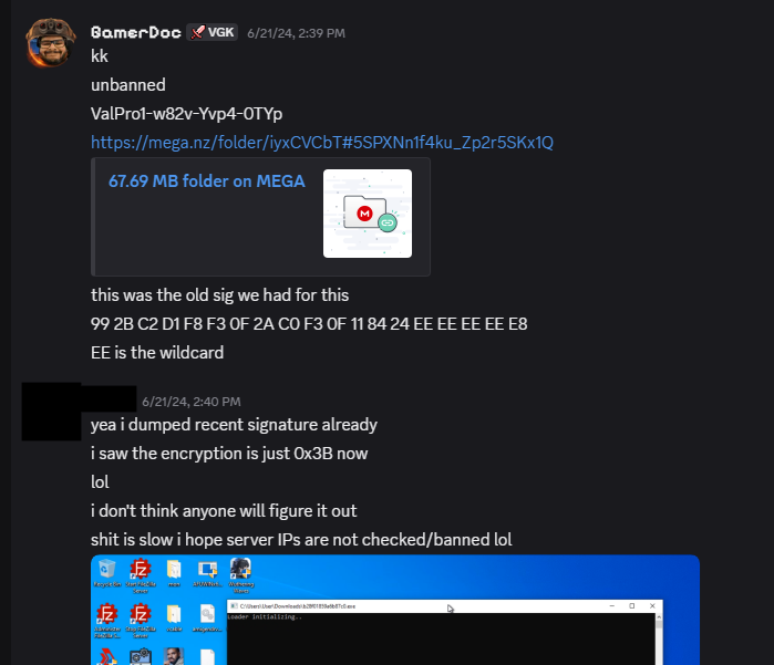 user958723's tweet photo. @ogisadaDMA "A cheat signature is a unique pattern extracted from a known cheat, which anti-cheat systems use to detect its presence" https://t.co/sTdaVBwByx