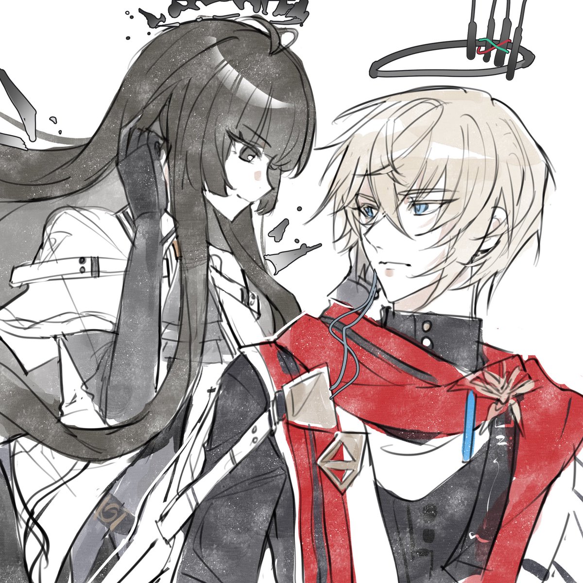 xuy02362's tweet photo. #アークナイツ #Arknights 
 是爱非爱
 #葬图 https://t.co/3ias4oQ63b