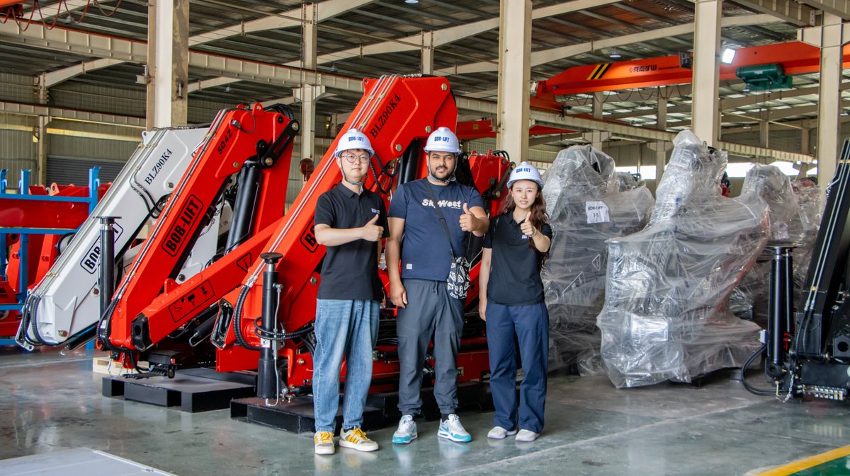 LiftBob3672's tweet photo. BOB-LIFT welcomed customers from Algeria to our factory for an on-site visit.they learned more about our production process, product details, and manufacturing strength.
#BOBLIFT #FactoryVisit #AlgeriaCustomer #CustomerVisit #CraneManufacturer #TruckMountedCrane #LiftingEquipment https://t.co/GVKGoZOzof