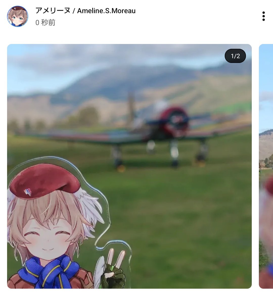 アメリーヌ・S・モロー⚡🐔個人勢Vtuber tweet media