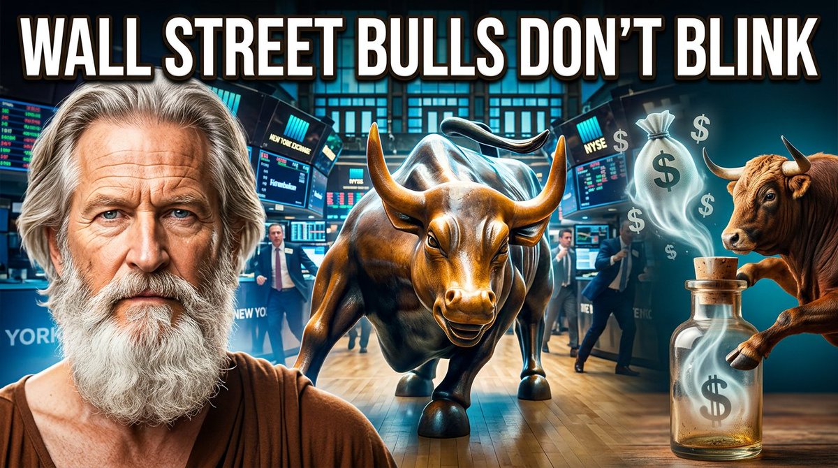pretiorates's tweet photo. Wall Street Bulls Don’t Blink 

Check out Pretiorates' new Thoughts in an AI movie!

https://t.co/V7l3FDvWp5 via @YouTube https://t.co/J84piwQYXe