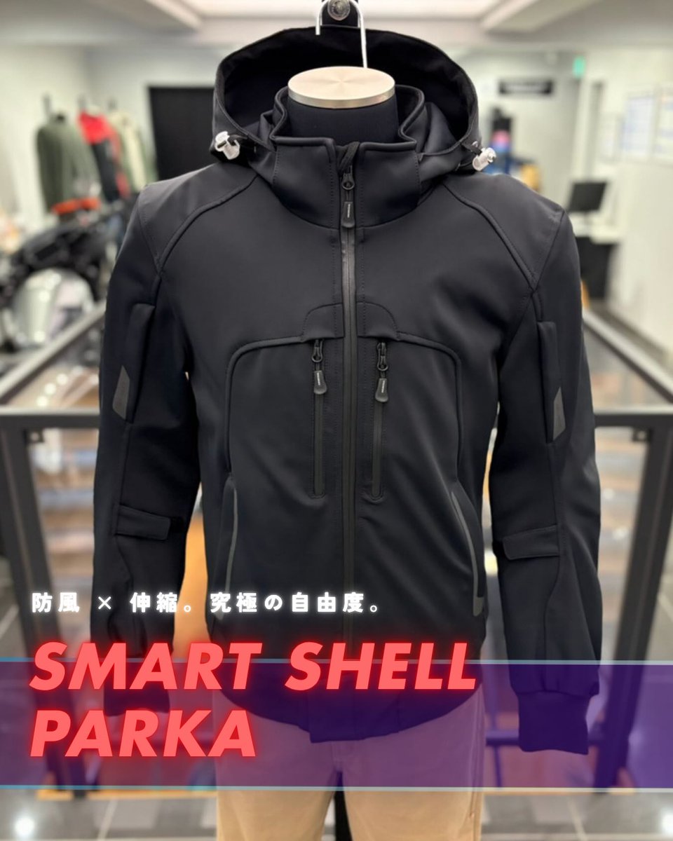 ホンダ　バイクスマートシェルパーカー明るめネイビー　M 防風 Webike | HONDA RIDING GEAR ホンダ ライディングギア スマートシェル