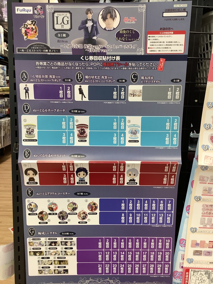 明日(5)発売のくじをご紹介💁‍♀️ ・一番くじ Lil ala mode