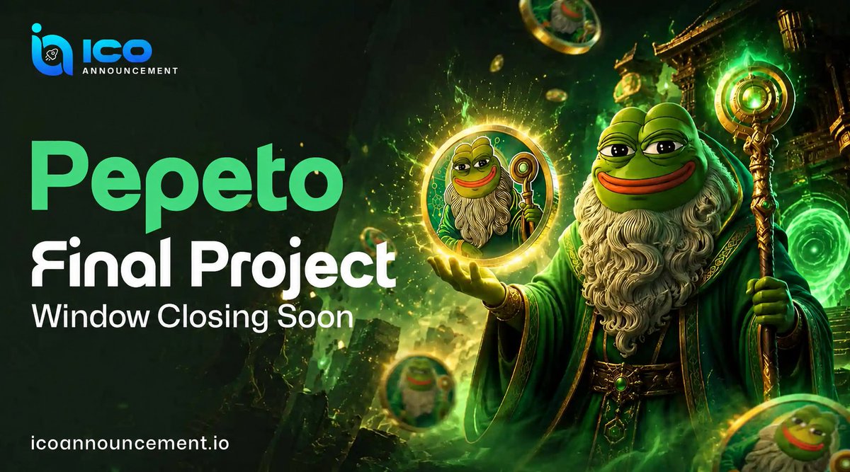 ICO Announcement tweet media