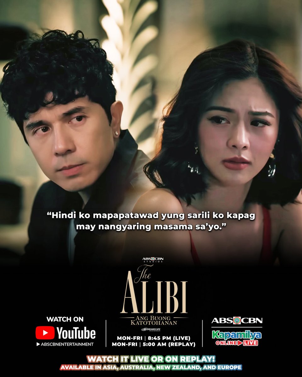 ABSCBN's tweet photo. Ba’t parang may kailangan kayong aminin sa isa’t isa? 🥰
 
#TheAlibiAngBuongKatotohanan #KapamilyaOnlineLive https://t.co/wS4K1HVZY1