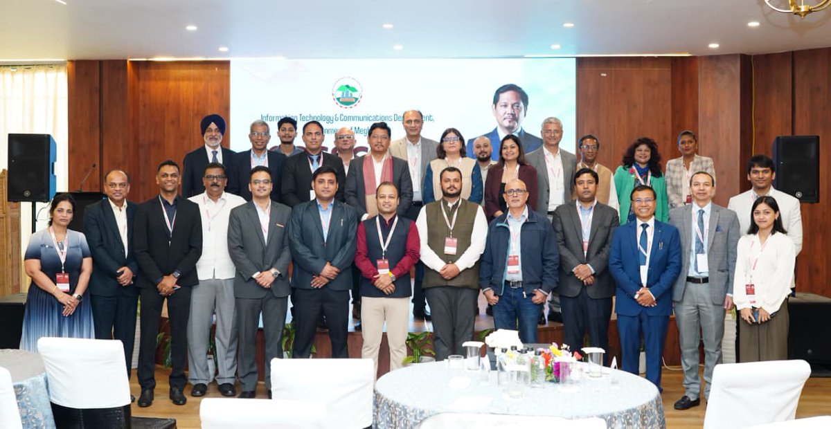 MeghalayaGov's tweet photo. Agreement #SigningCeremony between #StaffFlex Resolutions LLP and the #Meghalaya Technology Parks Society for the leasing of space at #ShillongTechnologyPark – II @DiprMeghalaya HCM @SangmaConrad @CMO_Meghalaya @ITC_Meghalaya @nasscom (https://t.co/0Ak4Q5IOcW) https://t.co/LNe1qNCTGd
