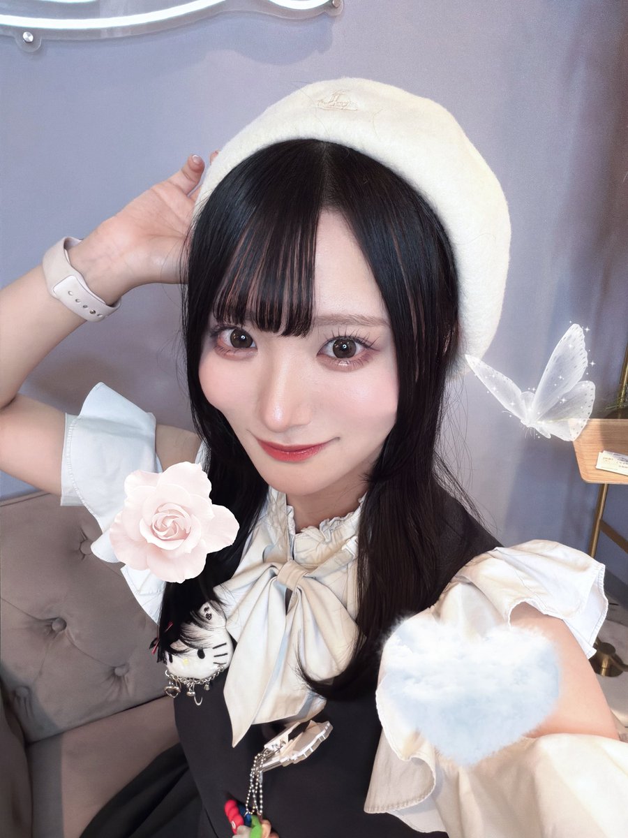今日来てくれた人ありがとう😭久しぶりに会えた人もうれしい、チェキ