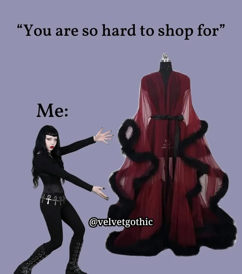goth aesthetics tweet media