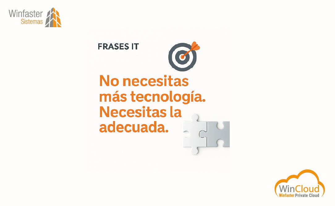 winfaster1's tweet photo. ✍️ 🖥️ FRASES IT | “No necesitas más tecnología. Necesitas la adecuada.” Anónimo.

Muchas empresas acumulan herramientas, pero pocas tienen un #sistemaIT realmente eficiente.
💡 La clave está en:
 ✔ Elegir bien.
 ✔ Integrar mejor.
 ✔ Mantener siempre.

¡Feliz viernes! 😎 https://t.co/2W9aG9kcTj