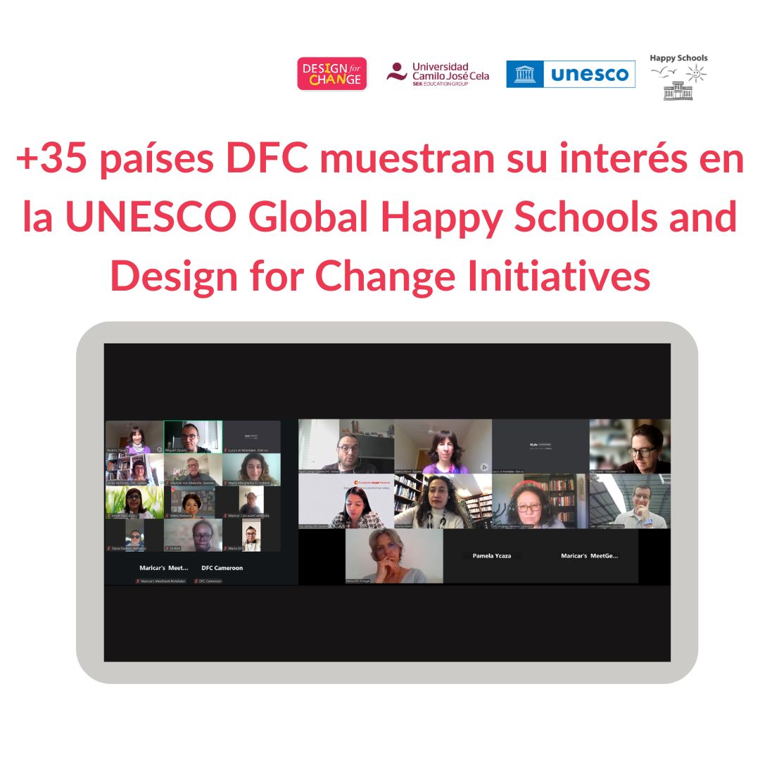 Design for Change España tweet media