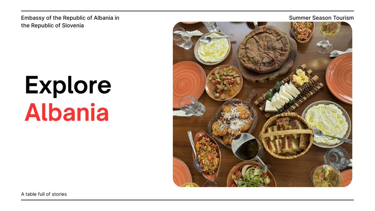 ALEmbassySlovenia 🇦🇱 tweet media
