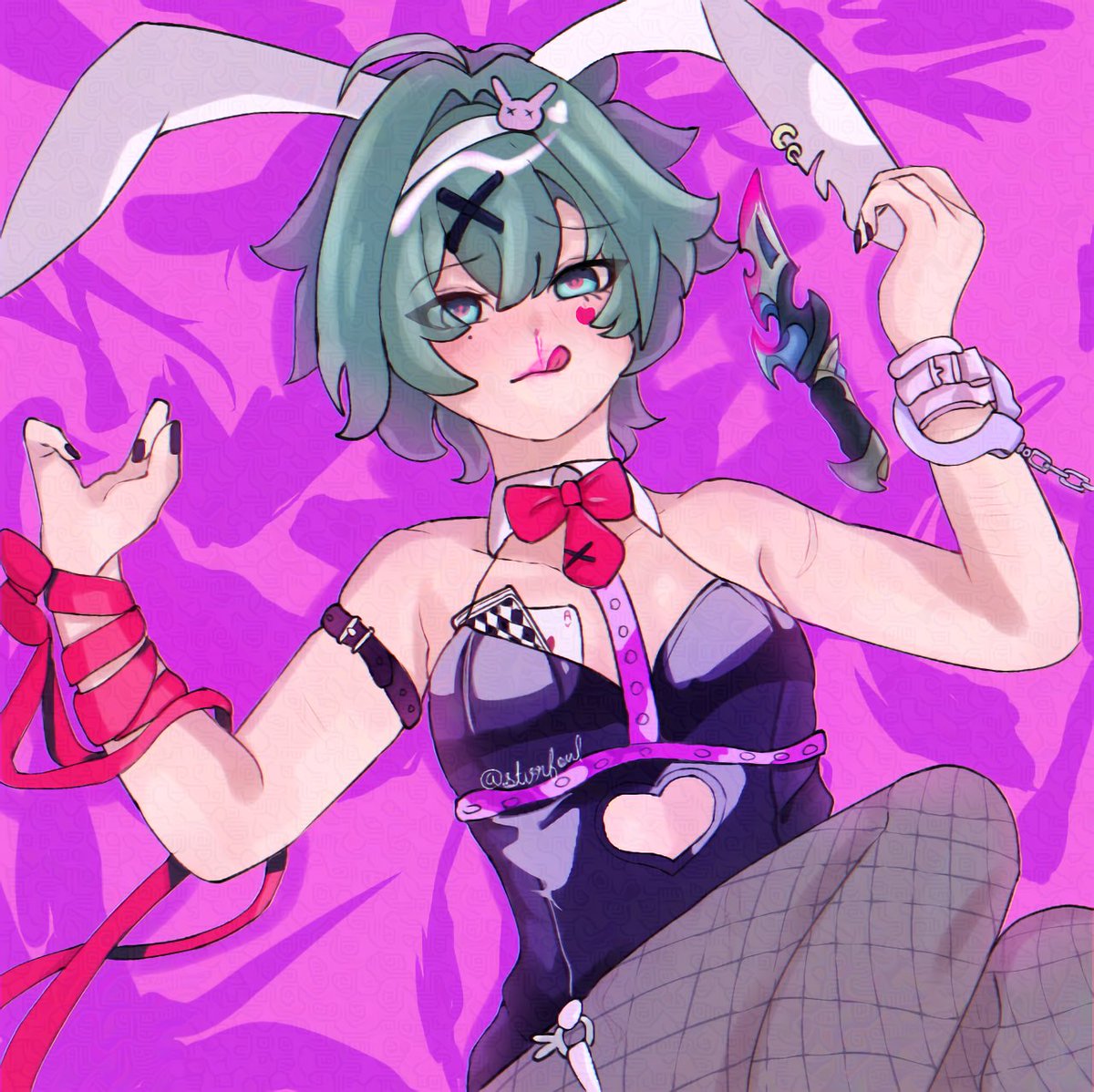 stvrfoul's tweet photo. Rabbit hole 🐇 #lohen https://t.co/soLlRpxDaJ