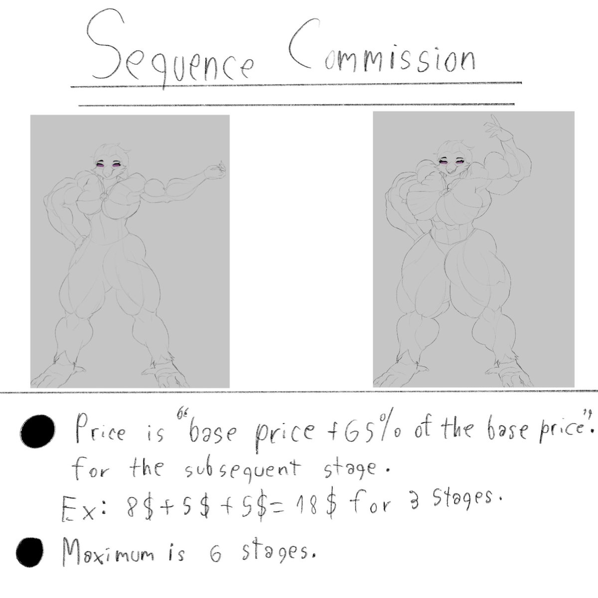 WeedyBo09's tweet photo. Hello hello! I've updated my c$mmission sheets. (1/2)

They're all open unless I announce otherwise. ✌️ https://t.co/Xhudt8diVS