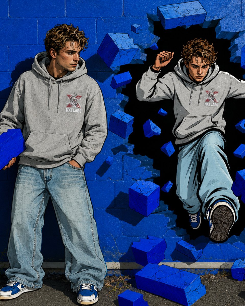 Nxtbrands's tweet photo. The anime version of your fit just hit reality.

The Great Tiger Hoodie in grey pairs oversized structure with clean everyday styling — inspired by the White Tiger of the West, a symbol of strength and protection translated into modern streetwear form. https://t.co/Hfgb6yMyNg
