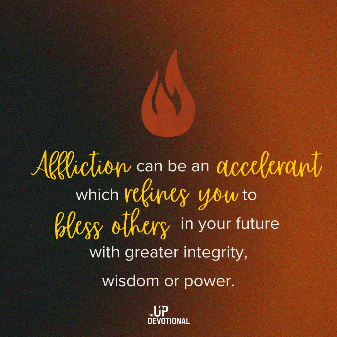 TheUpDevo's tweet photo. Affliction can be an accelerant

The Up Devotional for May 15, 2026

Affliction and hardship aren't fun. But this might be a useful perspective: https://t.co/cPERVUE8oL 

#dailydevotional #faith #JesusChrist #God #Bible #affliction #hardship https://t.co/zttJ1FKqB2