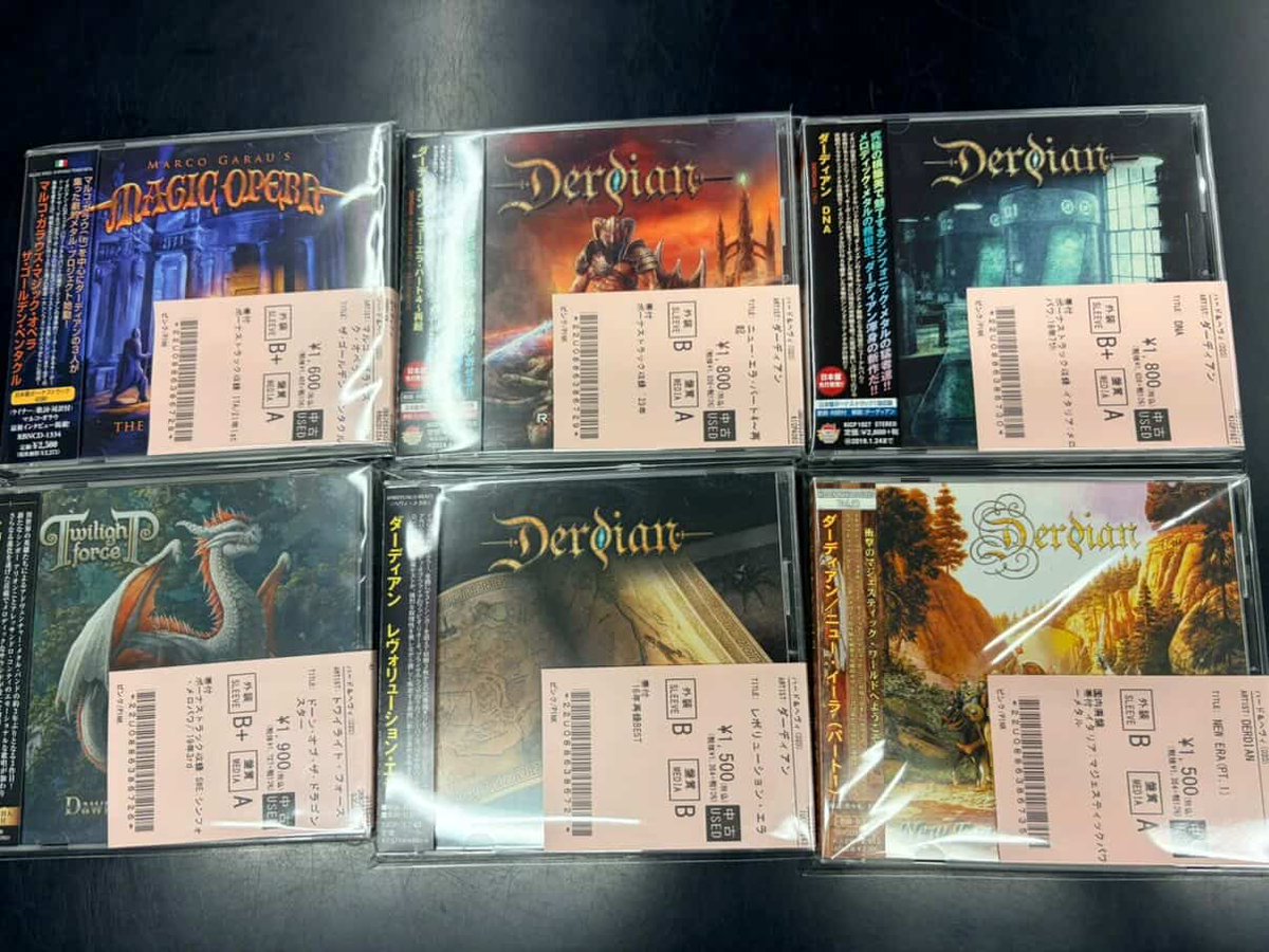 新着中古情報💿】 HARD ROCK/HEAVY METALの中古CDが120点以上入荷