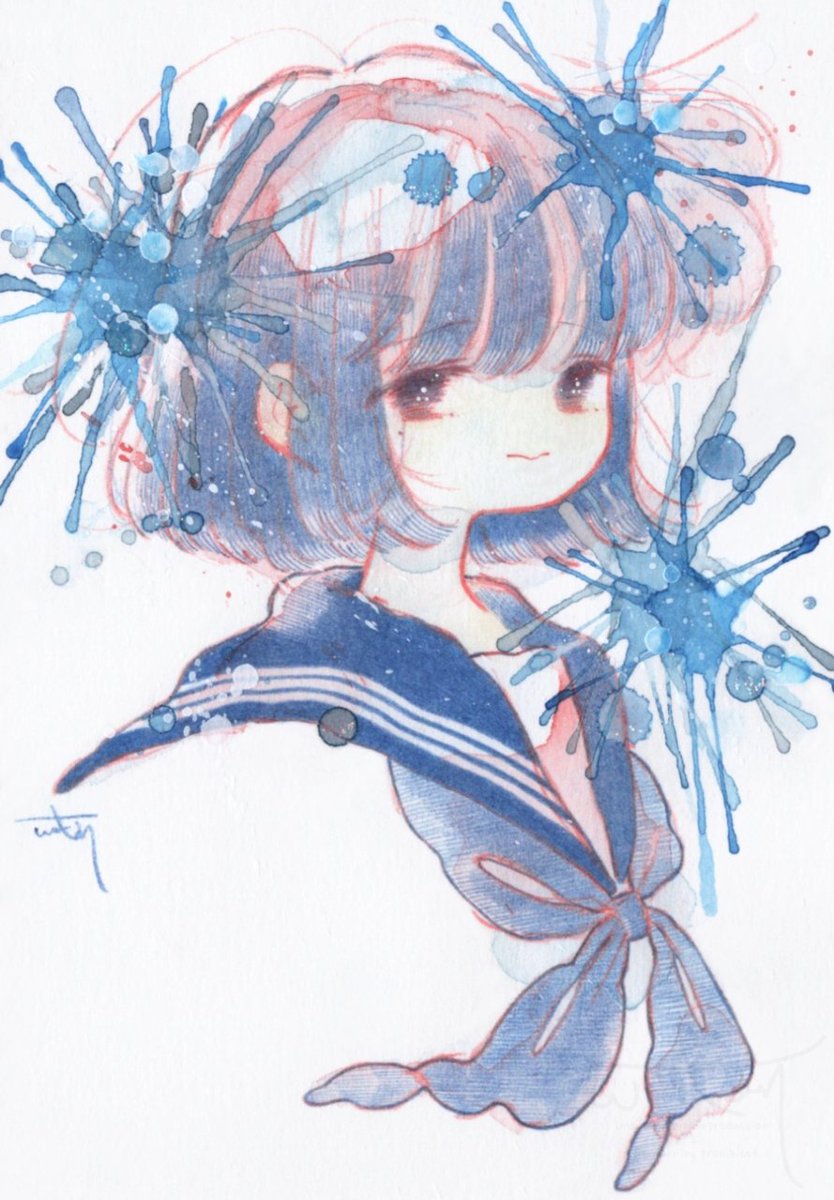 「想い瞬く、」|watariのイラスト