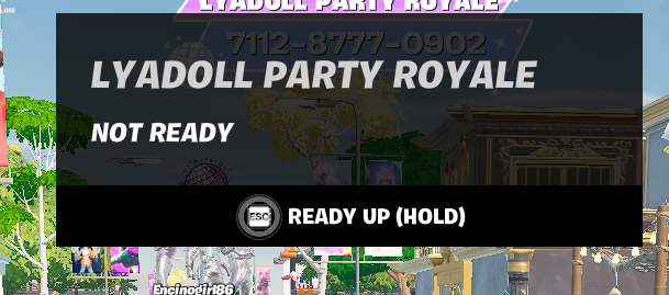 nxvvcc's tweet photo. @FortniteStatus i keep getting an infinite ready up pop up even tho there is no one in my party https://t.co/RVClcjtJri