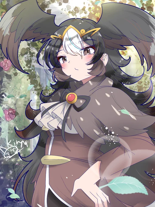 愛鳥週間なので前に描いたクララさん再掲