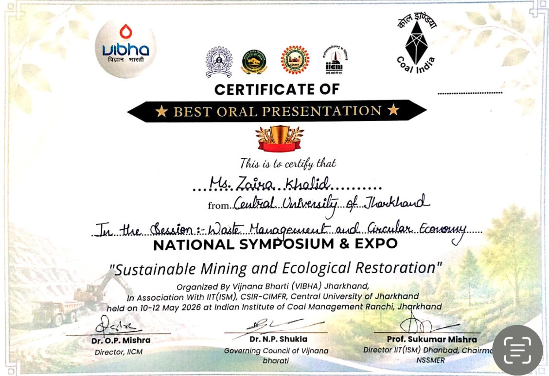 CENTRAL UNIVERSITY OF JHARKHAND tweet media