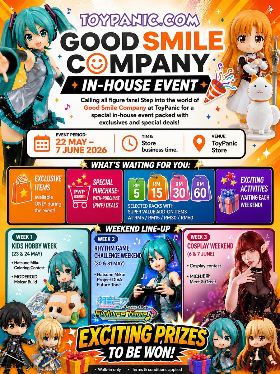 ToyPanic X GamePanic Malaysia tweet media