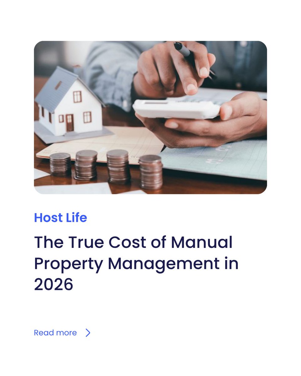 CheKinapp's tweet photo. Manual property management isn't just slow. It's expensive in ways most operators have never calculated.
We built the full cost model for a 20-property portfolio in 2026. The number is hard to ignore.
👇 https://t.co/UxY7GJoSap
#PropertyManagement #STR #VacationRental https://t.co/E7zNFanIgu
