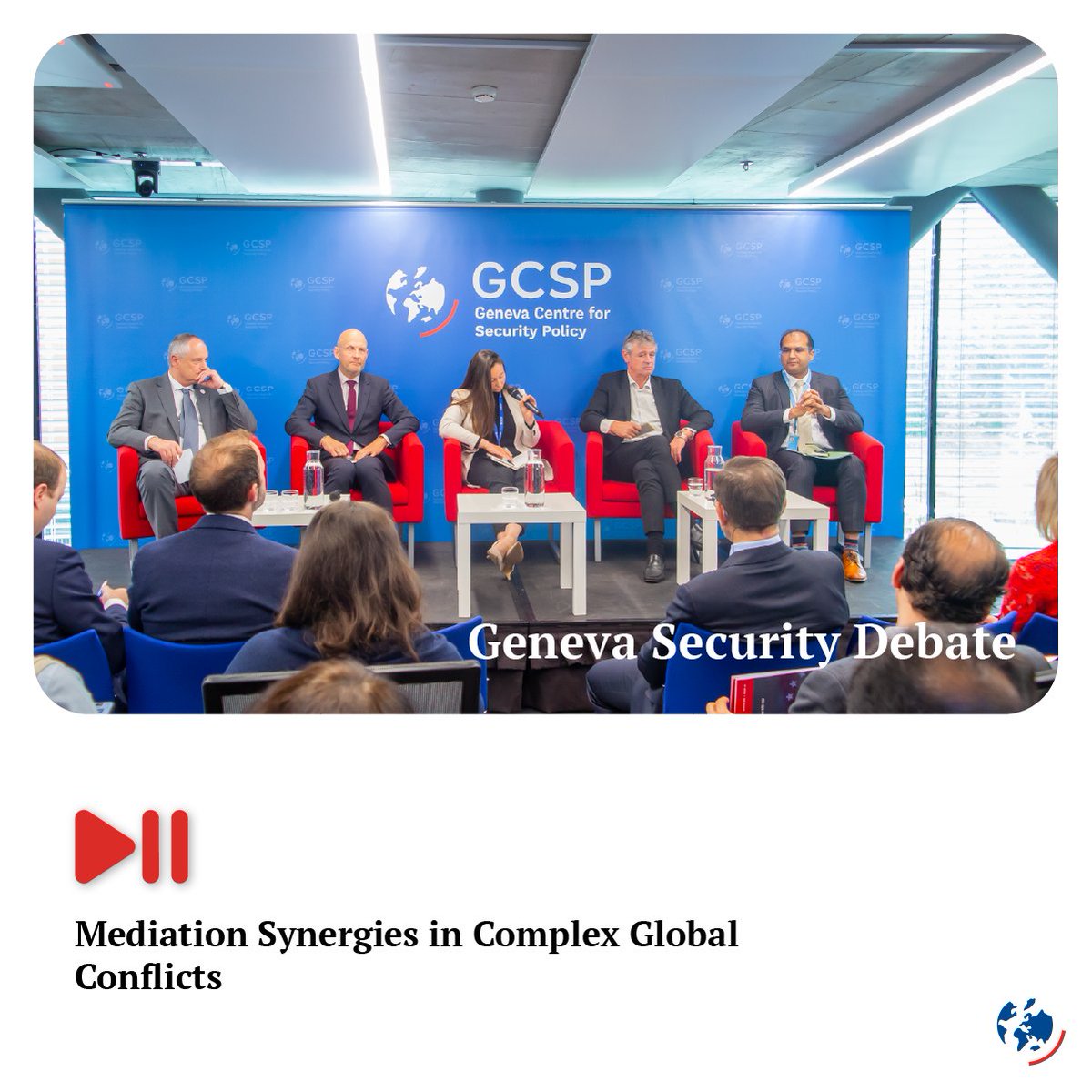 The GCSP tweet media