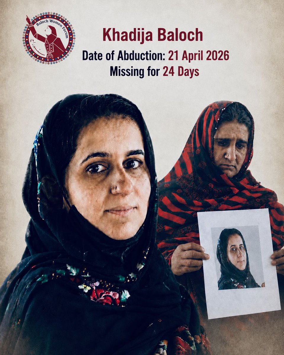 Baloch Women Forum tweet media