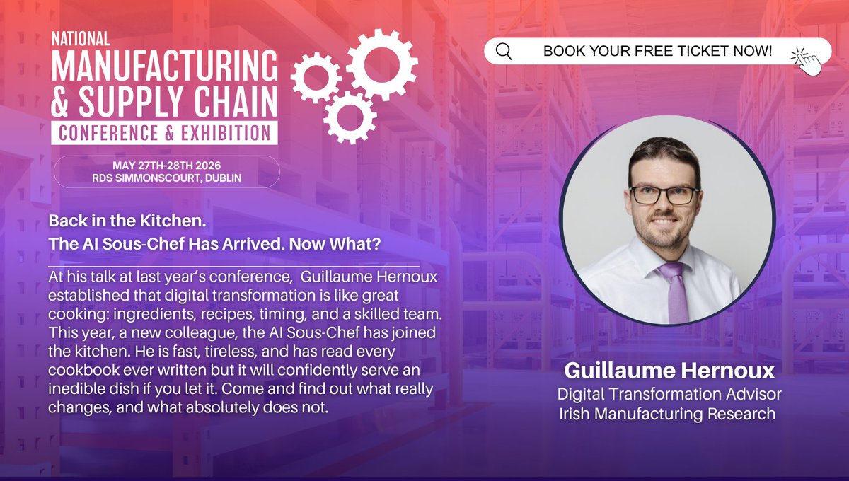 Manufacturing & Supply Chain Expo tweet media