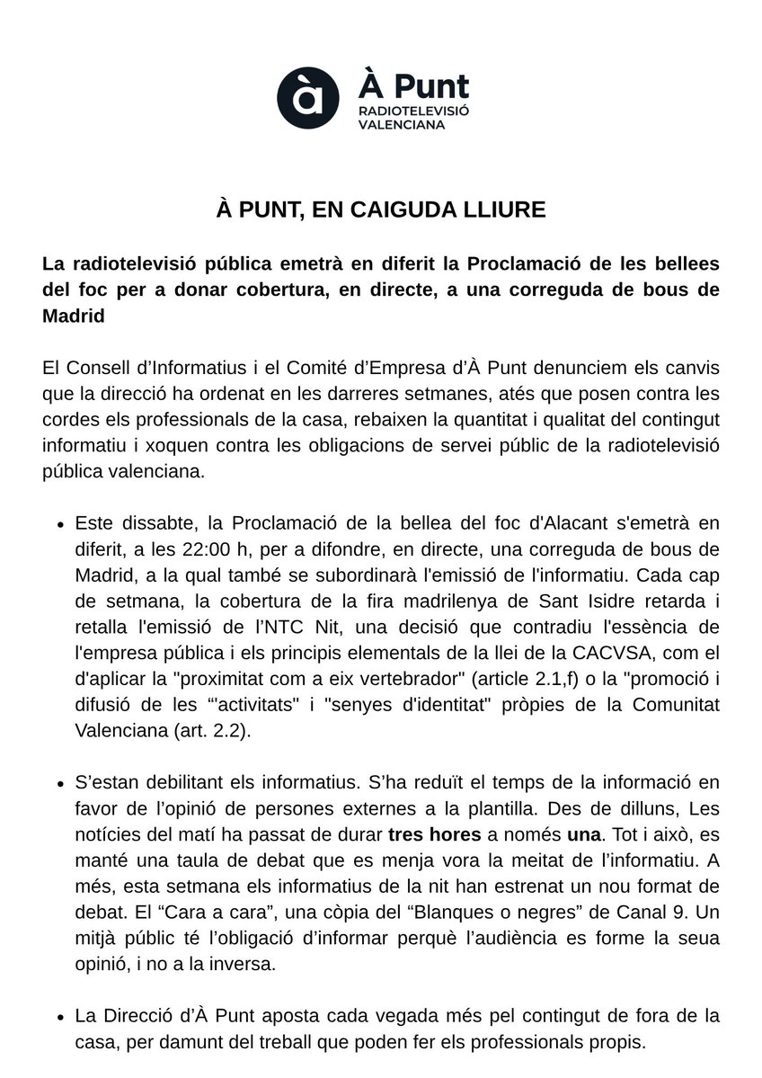 Consell d'Informatius d'À Punt tweet media