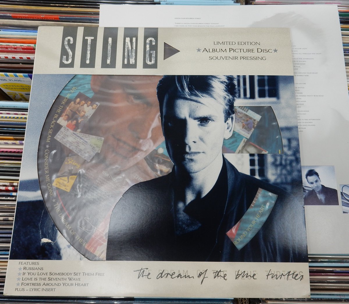 STINGがThe Police解散の翌年、1985年に発表したソロ第1作『The Dream