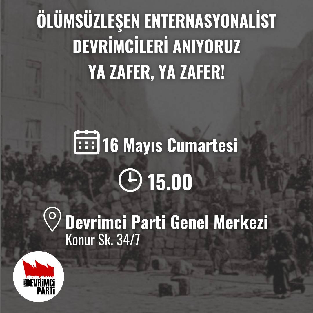Devrimci Parti Ankara İl Örgütü tweet media
