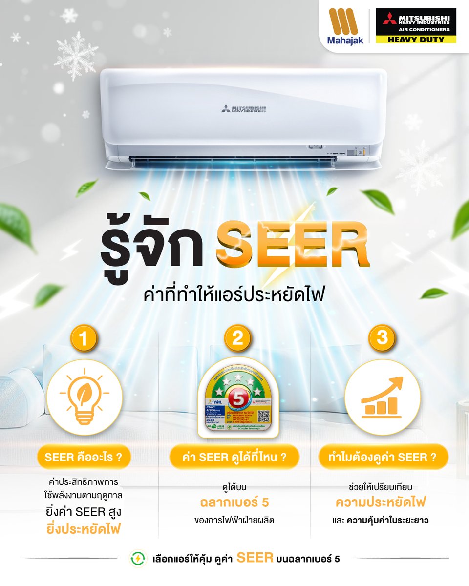 Mitsubishi Heavy Duty Thailand tweet media
